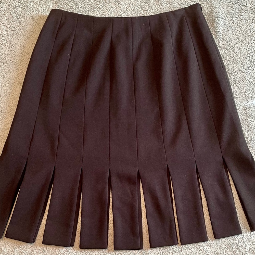 White House Black Market Black A-Line Skirt